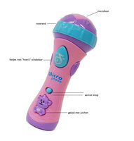 Toy children's microphone with 12 musical instruments - Little Singer microphone