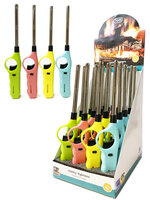 Gasaansteker - keuken aanstekers - bbq aansteker - navulbar- display 20 stuks