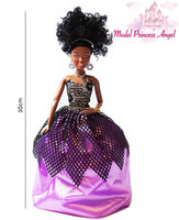 Speelgoed pop met leuke gala jurkje - Bruidsmeisje, gala, cocktail outfit 30CM a