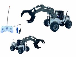 RC werkvoertuigen - 4 modellen mix - oplaadbaar