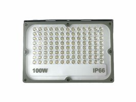 LED Breedstraler PRO IP67 - 100W 9000 Lumen - 6500K daglicht wit- 3 jaar garantie