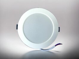LED-paneel | 12 Watt | Rond | Inbouwplafondlamp (natuurlijk wit) Ø112mm
