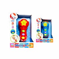 Toy children's microphone with 12 musical instruments
