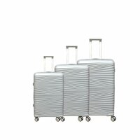 Kofferset - Trolleyset 3-delig - PP silicone reiskoffer Luxe 