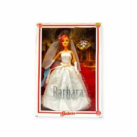 Modepop Prinses  Barbara in Bruidsjurk 31cm Speelgoed pop met leuke outfit 