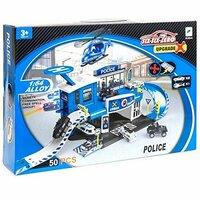 Politiebureau garage set - 50 onderdelen - 65 CM Police Station 