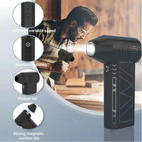 Mini Jet Fan Luchtblazer - 130.000 RPM - 3 Standen - USB-C oplaadbaar