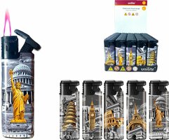 Aanstekers Windproof - turbo vlam - 50 stuks - wind aansteker  EU