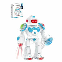 Speelgoed robot Super Warrior- LED licht en geluid The Future Robot 25CM
