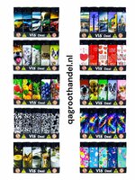 Klik Aansteker tray 500 stuks – Navulbare & Verstelbare aanstekers ( 50 mix print )