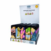 Aanstekers - verstelbaar vlam - 50 stuks Bang Bang - Sexy Lady