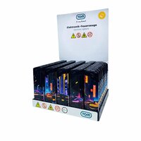 Aanstekers - verstelbaar vlam Aansteker (50 stuks) sportswagon nacht ( Stoere Auto )