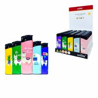 Aanstekers - Schattige & Functionele Fix Flame Aansteker (50 stuks) lama Print