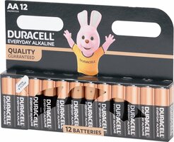 Duracell Alkaline AA-batterijen LR6 (1.5V) - 12 stuks