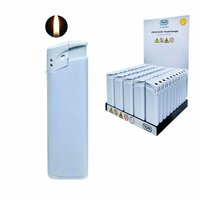 Elektrische Aanstekers - Wit Bedrukbare Aansteker blanco - 50 stuks - Verstelbare & navulbaar 