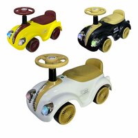 Kinderen Loopauto met muziek en lichtjes - Classic Luxury Retro Car - 55CM - mix