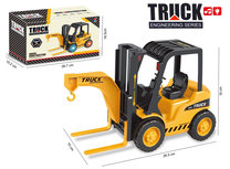 Heftruck speelgoed werkvoertuigen - met geluid en bewegende hefvork - 26.5 CM Heftruck speelgoed werkvoertuigen - met geluid en bewegende hefvork - 26.5 CM