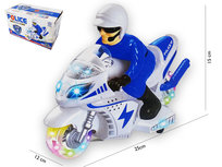 Politie motor met led flash light en politie geluiden - Police Motorcycle 25CM Politie motor met led flash light en politie geluiden - Police Motorcycle 25CM