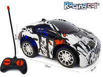 RC Racing Car - 3D LED Flash light - radio grafisch bestuurbaar auto 1:20 - 17CM RC Racing Car - 3D LED Flash light - radio grafisch bestuurbaar auto 1:20 - 17CM