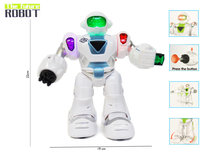 The Future Robot - speelgoed robot Super Warrior- LED licht en geluid - schiet pijltjes - 22CM The Future Robot - speelgoed robot Super Warrior- LED licht en geluid - schiet pijltjes - 22CM