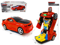 Transformer - Robot Race car - robot en auto 2in1 - met geluid en Led lichten - 20CM Transformer - Robot Race car - robot en auto 2in1 - met geluid en Led lichten - 20CM