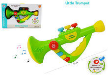 Speelgoed trompet met 12 muzikale instrumenten - Little Trumpet - speelgoed instrument - 25CM Speelgoed trompet met 12 muzikale instrumenten - Little Trumpet - speelgoed instrument - 25CM