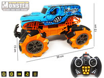 RC Monster Car off-road BRAVE - Radio Grafisch Auto 2.4ghz - Oplaadbaar RC Monster Car off-road BRAVE - Radio Grafisch Auto 2.4ghz - Oplaadbaar