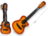 Speelgoed gitaar met opbergtas - 6 snaren - Music Guitar - 68 cm - Speelgoedinstrument Speelgoed gitaar met opbergtas - 6 snaren - Music Guitar - 68 cm - Speelgoedinstrument