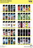 Unilite Vio electronic aanstekers Sleeve Deal mix (10 ass.) 50 stuks per tray Unilite Vio electronic aanstekers Sleeve Deal mix (10 ass.) 50 stuks per tray