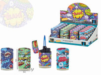 Jet Flame aanstekers - turbo vlam - 20 stuks in display - 360° Blow print - soft touch Jet Flame aanstekers - turbo vlam - 20 stuks in display - 360° Blow print - soft touch