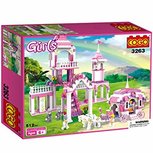 COGO Prinses kasteel - bouwsteen set van 500stuks - educatief meisjes bouwblokken speelgoed COGO Prinses kasteel - bouwsteen set van 500stuks - educatief meisjes bouwblokken speelgoed